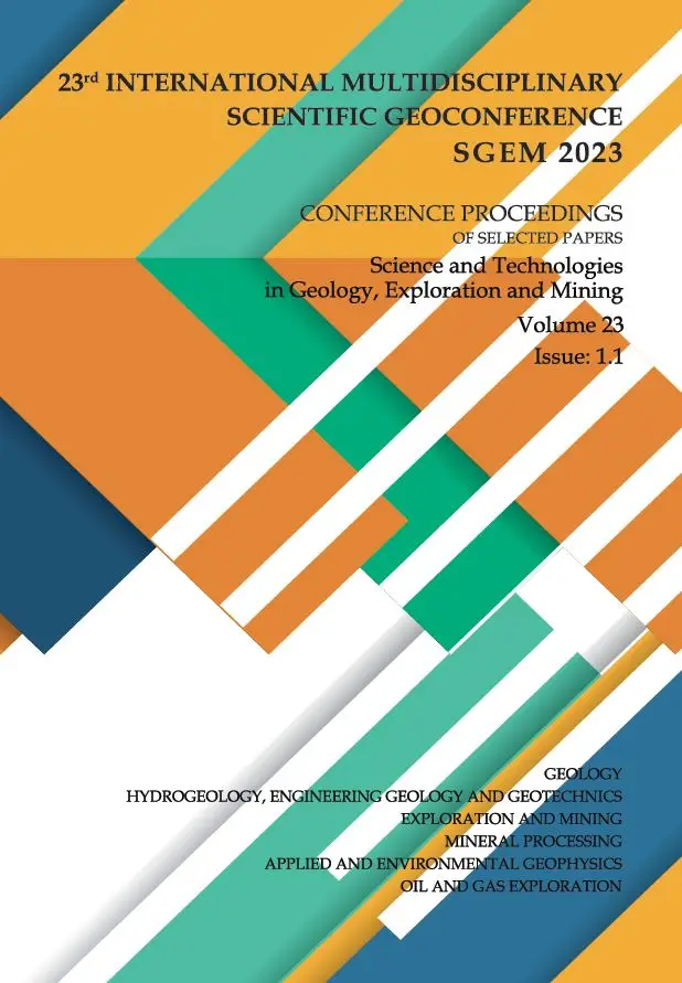 Proceedings SGEM 2023 / Vol 23, Book1