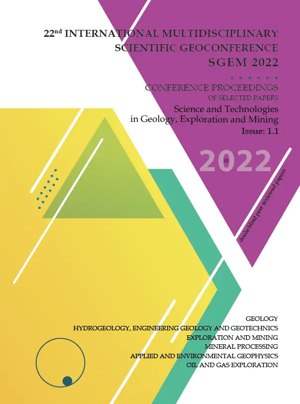 Proceedings SGEM 2022 / Vol. 22, Book1