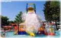Water park slide tower in Albena