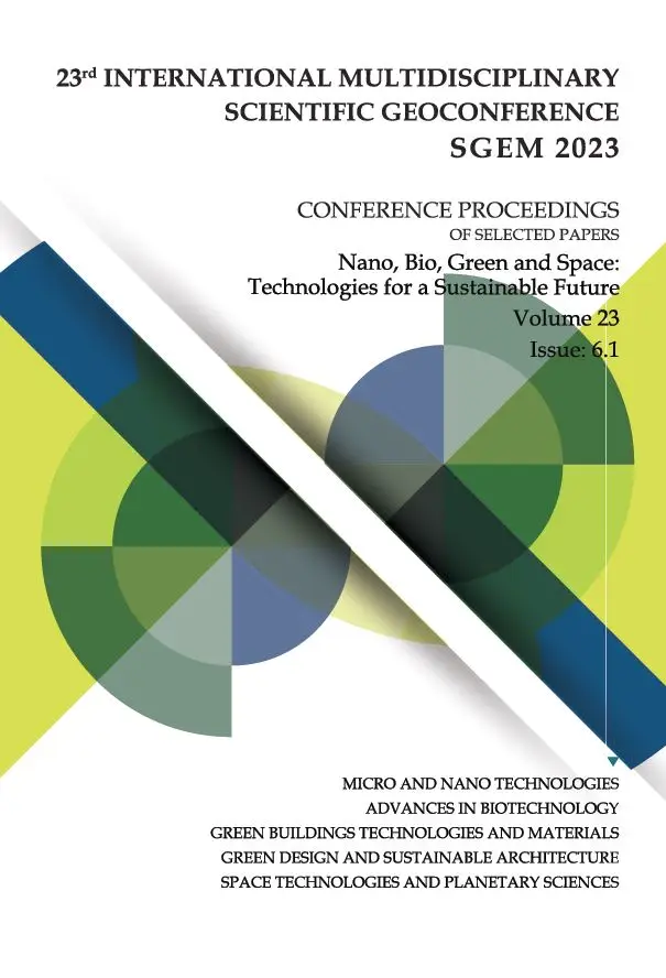 Proceedings SGEM 2023 / Vol 23, Book6