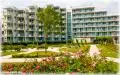Resort hotel and garden in Albena