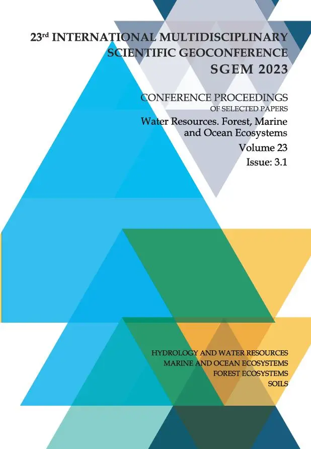 Proceedings SGEM 2023 / Vol 23, Book3