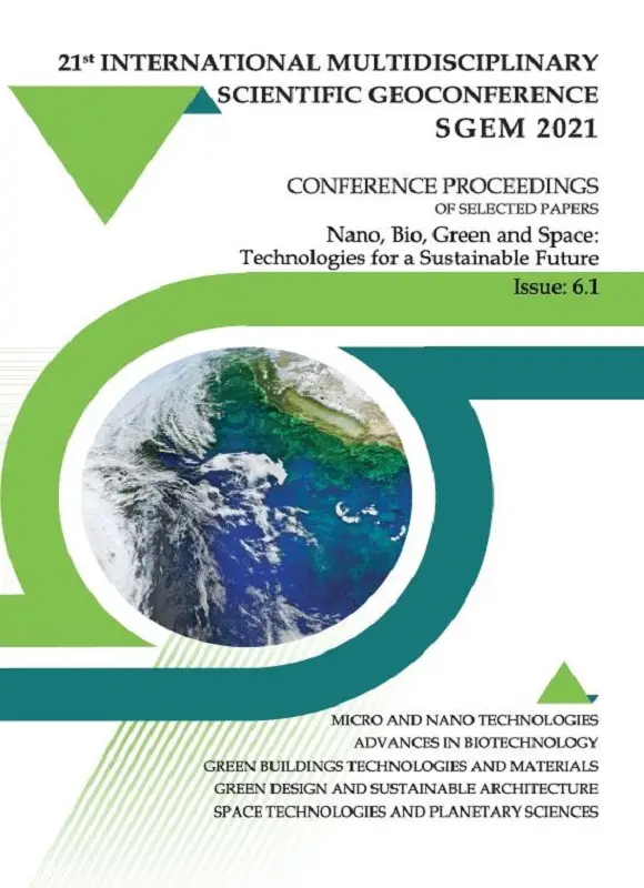 Proceedings SGEM 2021 / Book6