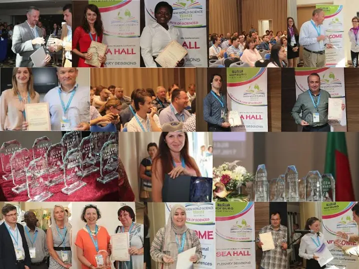 SGEM 2017 award recipients and certificate presentations