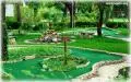 Landscaped resort gardens in Albena